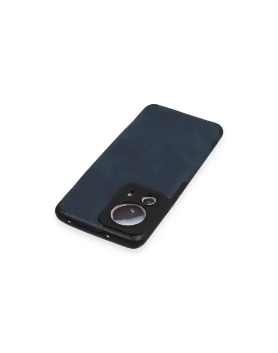 Xiaomi Mi 13 Lite Kılıf Loop Deri Silikon - Lacivert