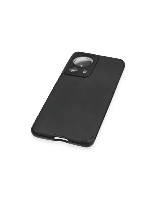 Xiaomi Mi 13 Lite Kılıf Loop Deri Silikon - Siyah