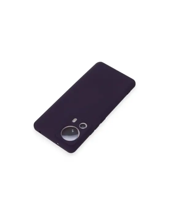 Xiaomi Mi 13 Lite Kılıf Nano İçi Kadife Silikon - Mor