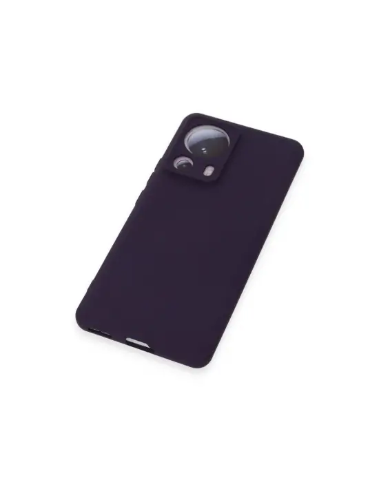 Xiaomi Mi 13 Lite Kılıf Nano İçi Kadife Silikon - Mor