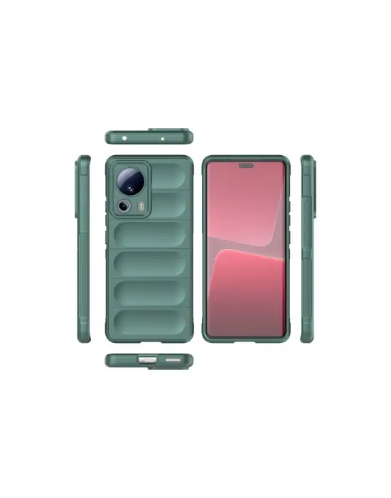 Xiaomi Mi 13 Lite Kılıf Optimum Silikon - Koyu Yeşil