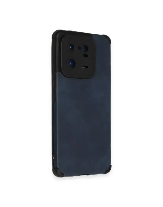 Xiaomi Mi 13 Pro Kılıf Loop Deri Silikon - Lacivert