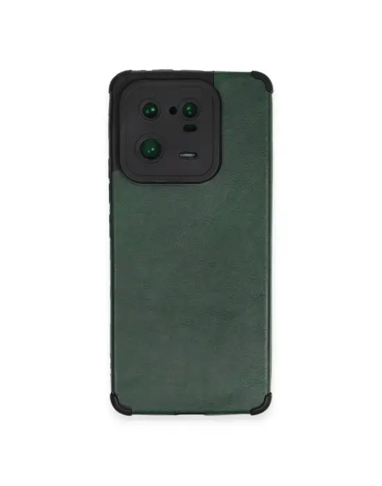 Xiaomi Mi 13 Pro Kılıf Loop Deri Silikon - Yeşil