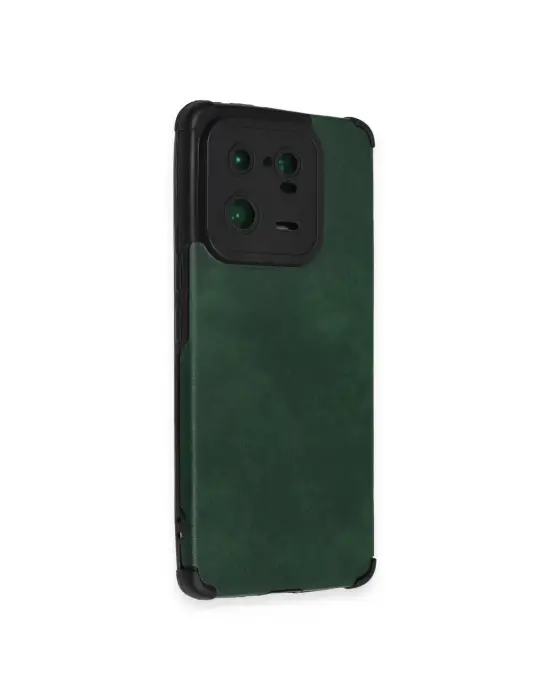 Xiaomi Mi 13 Pro Kılıf Loop Deri Silikon - Yeşil