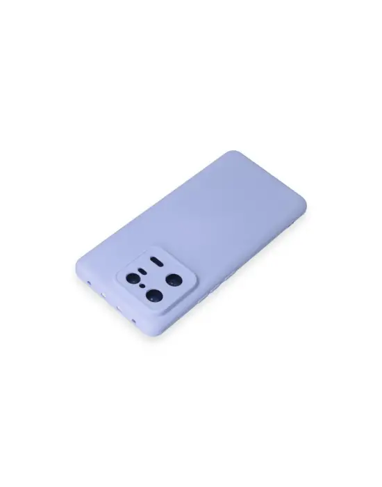 Xiaomi Mi 13 Pro Kılıf Nano İçi Kadife Silikon - Lila