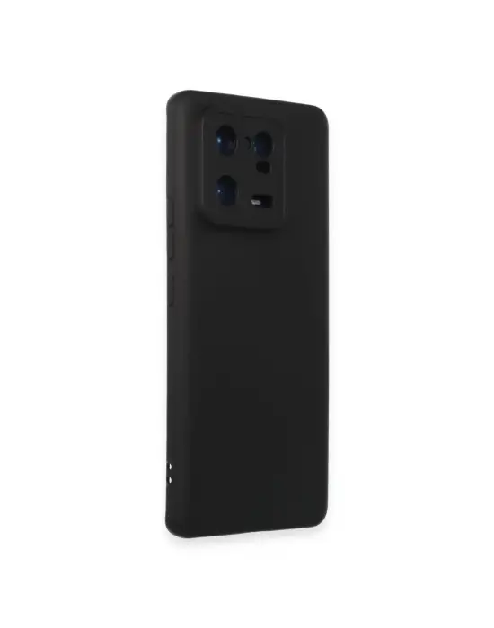 Xiaomi Mi 13 Pro Kılıf Nano İçi Kadife Silikon - Siyah