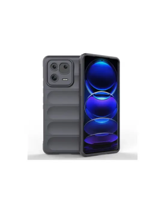 Xiaomi Mi 13 Pro Kılıf Optimum Silikon - Siyah