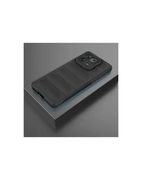 Xiaomi Mi 13 Pro Kılıf Optimum Silikon - Siyah