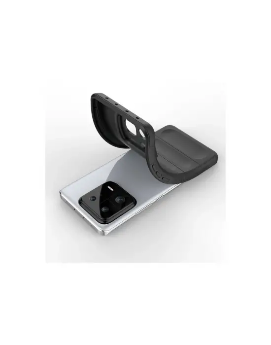 Xiaomi Mi 13 Pro Kılıf Optimum Silikon - Siyah