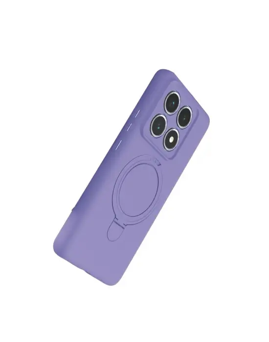 Xiaomi Mi 14t Pro Regal Magsafe Standlı Kapak - Lila