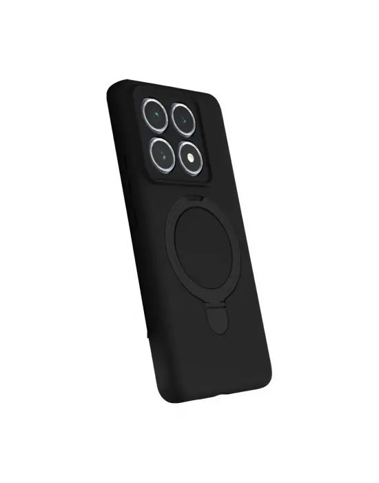 Xiaomi Mi 14t Pro Regal Magsafe Standlı Kapak - Siyah