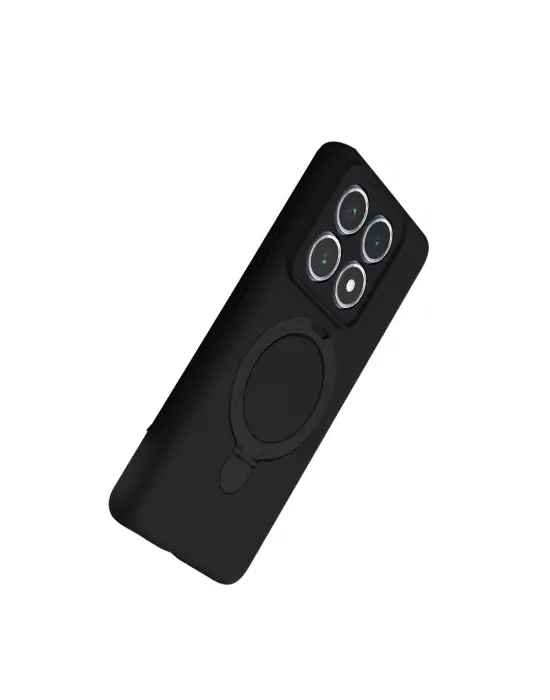 Xiaomi Mi 14t Pro Regal Magsafe Standlı Kapak - Siyah