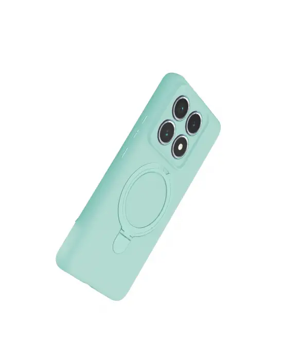 Xiaomi Mi 14t Pro Regal Magsafe Standlı Kapak - Su Yeşili