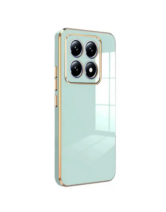 Xiaomi Mi 14t Pro Volet Silikon - Açık Yeşil
