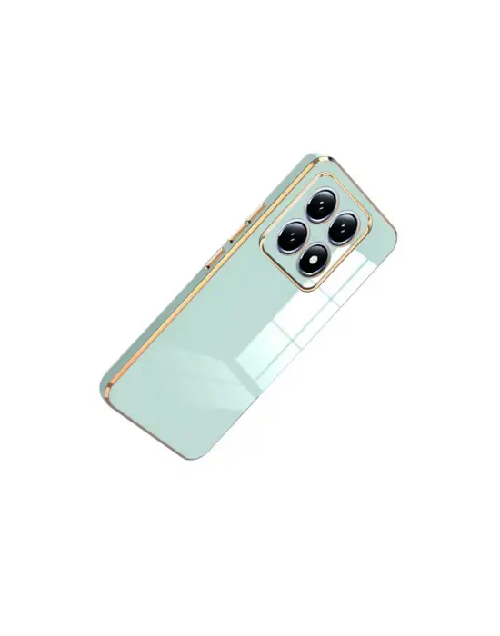 Xiaomi Mi 14t Pro Volet Silikon - Açık Yeşil