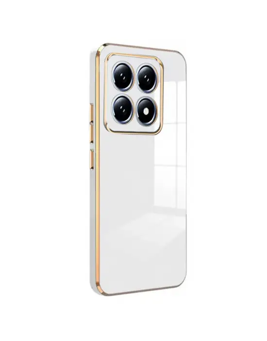 Xiaomi Mi 14t Pro Volet Silikon - Beyaz