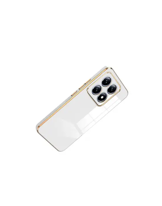 Xiaomi Mi 14t Pro Volet Silikon - Beyaz