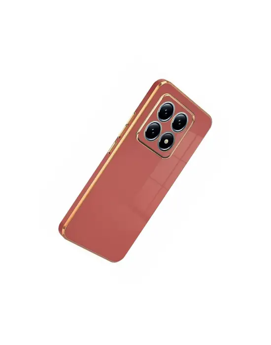 Xiaomi Mi 14t Pro Volet Silikon - Kırmızı