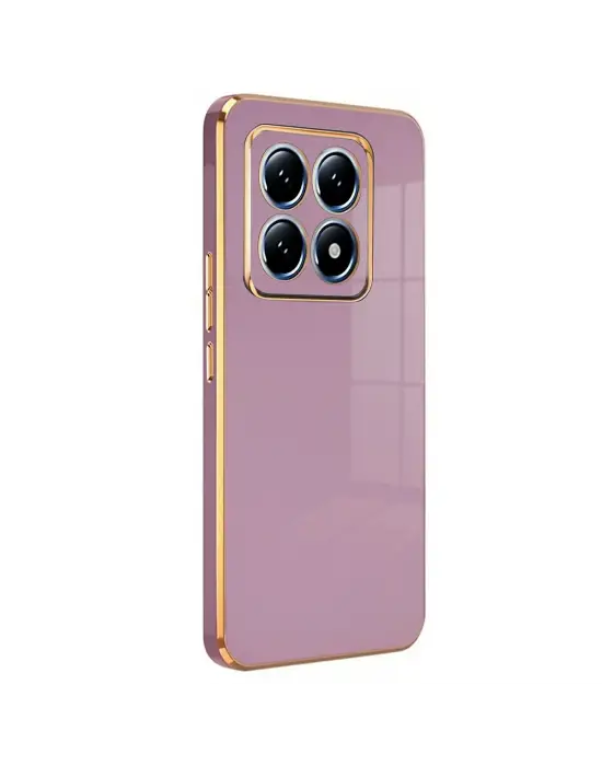 Xiaomi Mi 14t Pro Volet Silikon - Mor
