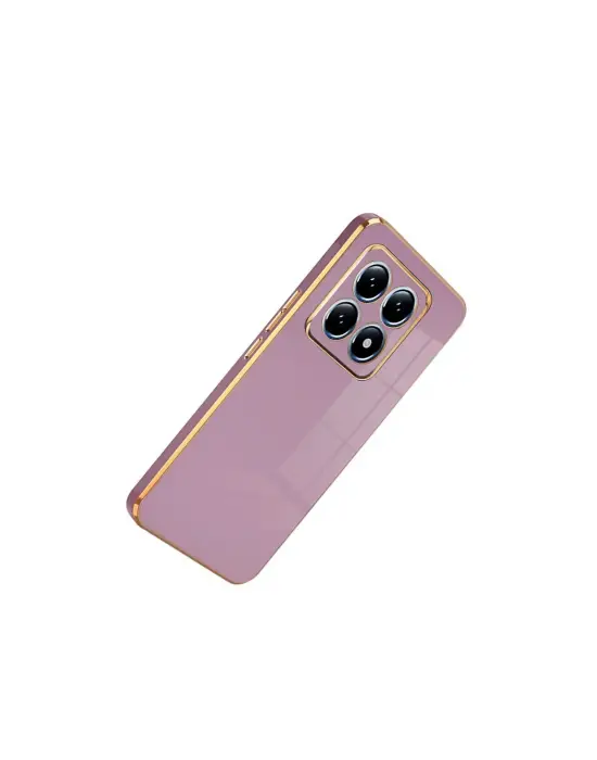 Xiaomi Mi 14t Pro Volet Silikon - Mor