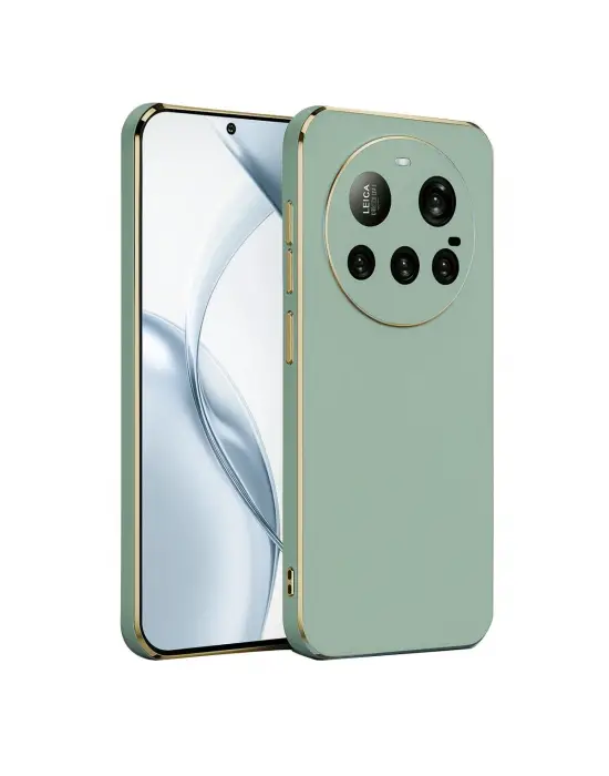 Xiaomi Mi 15 Ultra Kılıf Volet Silikon - Açık Yeşil