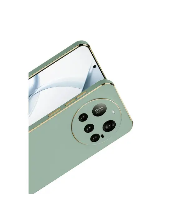 Xiaomi Mi 15 Ultra Kılıf Volet Silikon - Açık Yeşil