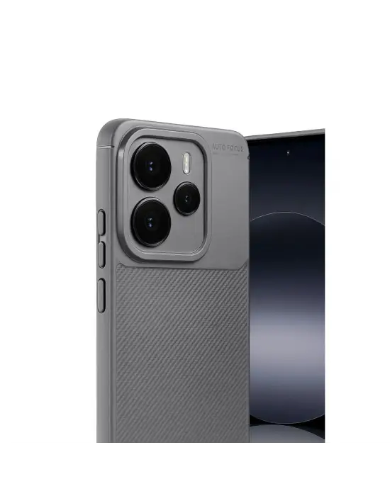 Xiaomi Note 14 5g Auto Focus Karbon Kapak - Gri