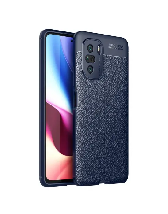 Xiaomi Poco F3 Kılıf Auto Focus Kapak - Lacivert