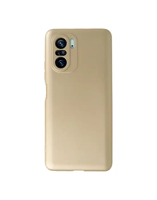 Xiaomi Poco F3 Kılıf First Silikon - Gold