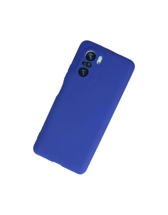 Xiaomi Poco F3 Kılıf First Silikon - Lacivert