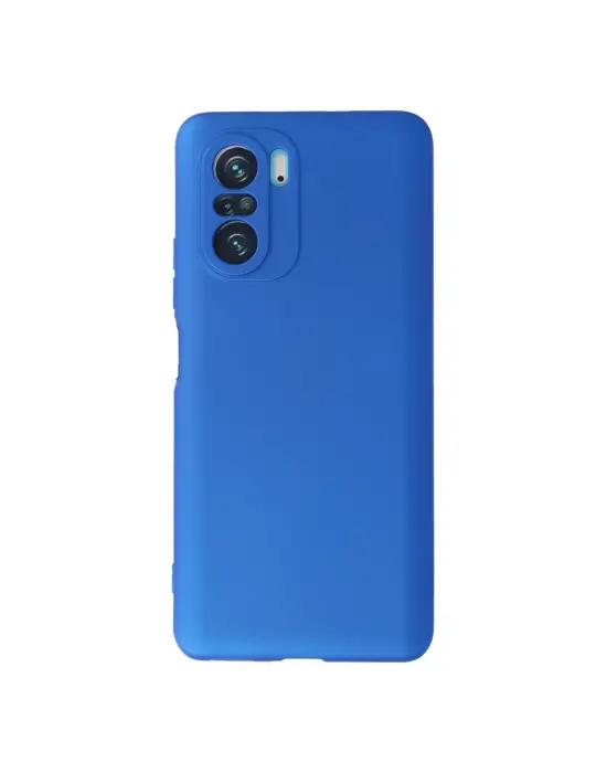 Xiaomi Poco F3 Kılıf First Silikon - Mavi