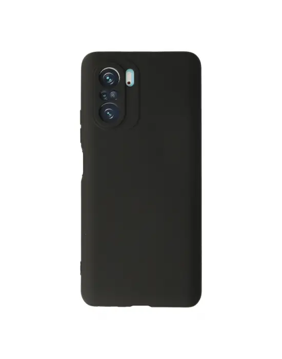 Xiaomi Poco F3 Kılıf First Silikon - Siyah