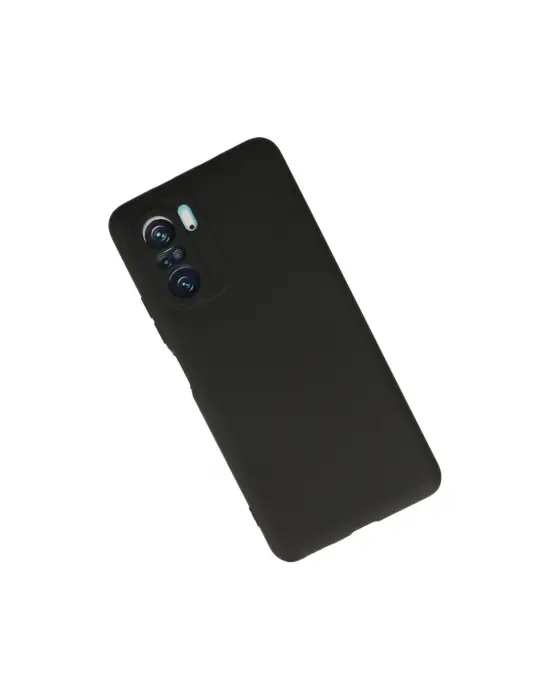 Xiaomi Poco F3 Kılıf First Silikon - Siyah