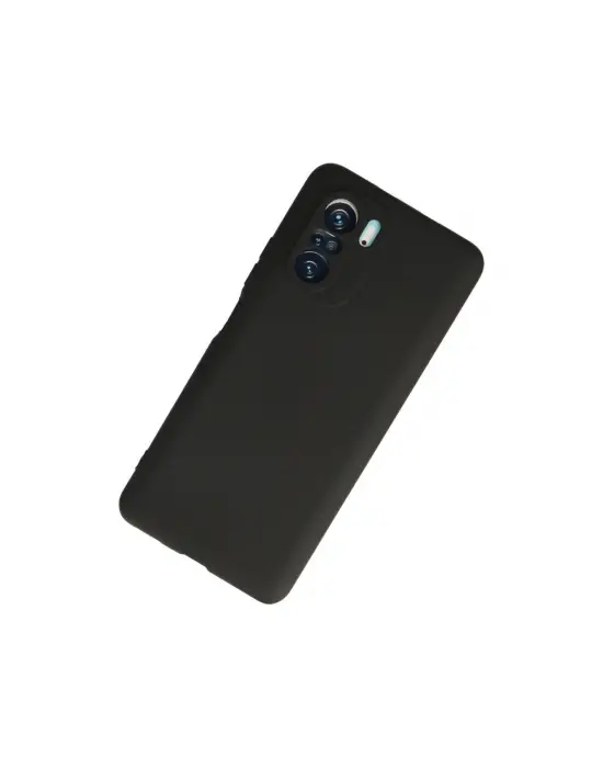 Xiaomi Poco F3 Kılıf First Silikon - Siyah