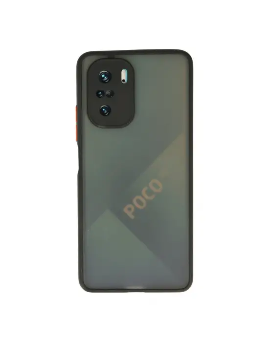 Xiaomi Poco F3 Kılıf Montreal Silikon Kapak - Siyah