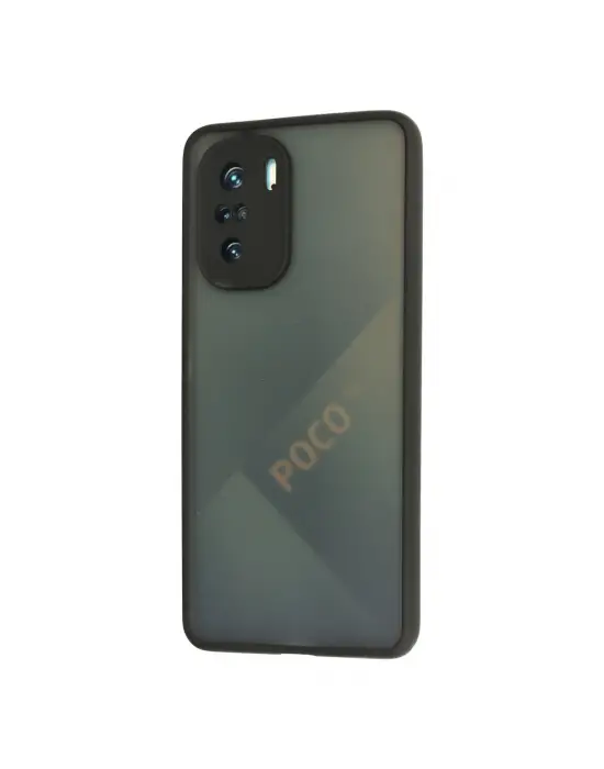 Xiaomi Poco F3 Kılıf Montreal Silikon Kapak - Siyah