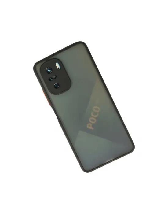 Xiaomi Poco F3 Kılıf Montreal Silikon Kapak - Siyah