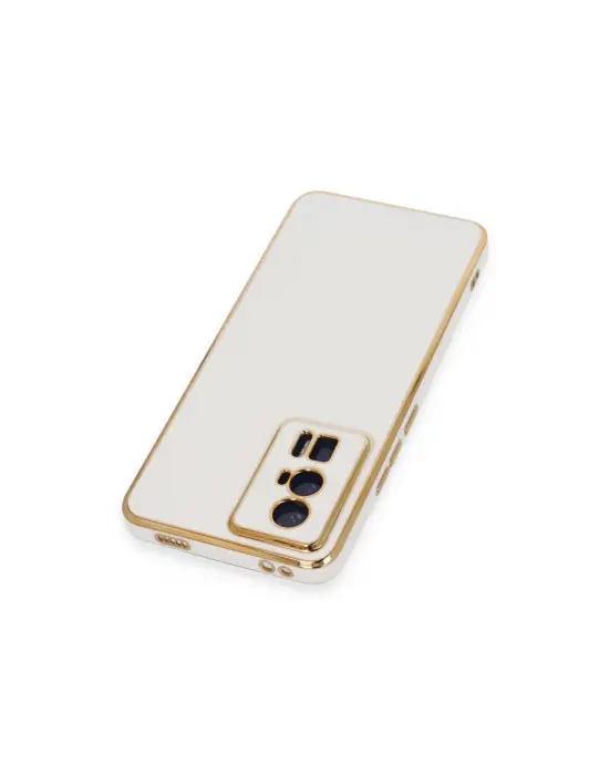Xiaomi Poco F5 Pro Kılıf Volet Silikon - Beyaz