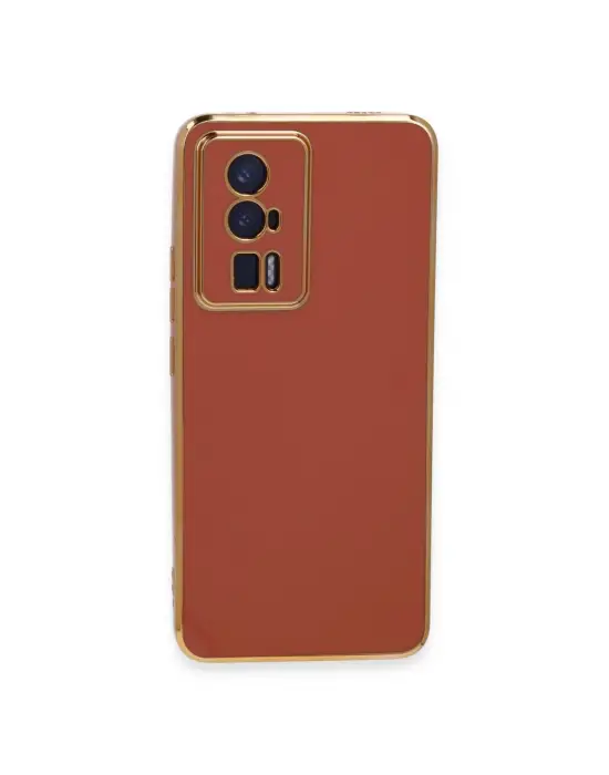 Xiaomi Poco F5 Pro Kılıf Volet Silikon - Kırmızı