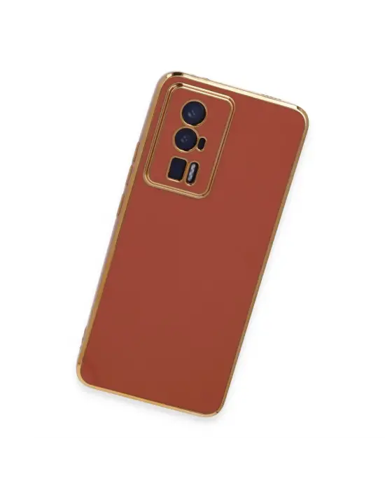 Xiaomi Poco F5 Pro Kılıf Volet Silikon - Kırmızı