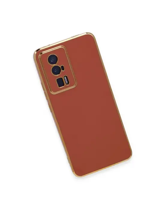 Xiaomi Poco F5 Pro Kılıf Volet Silikon - Kırmızı