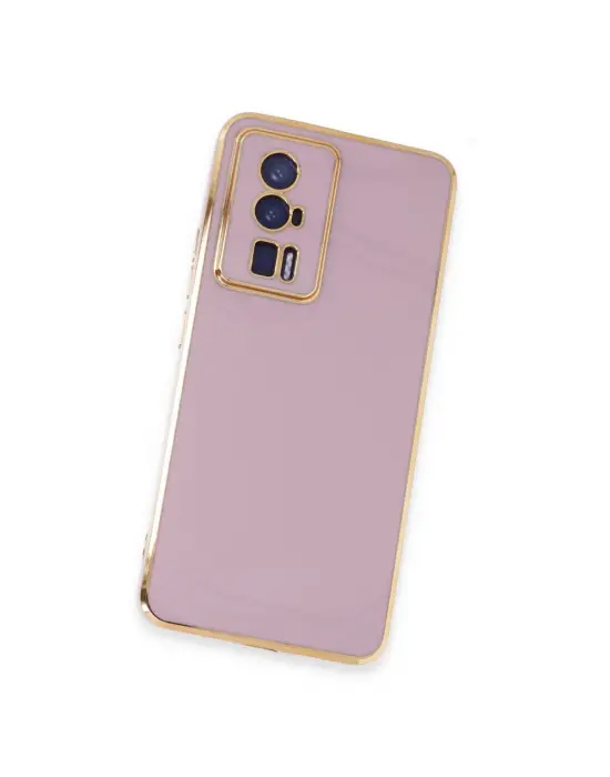 Xiaomi Poco F5 Pro Kılıf Volet Silikon - Mor