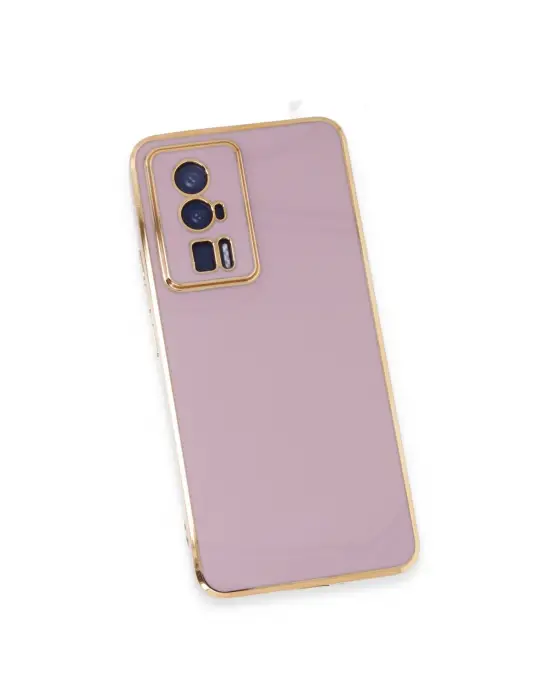 Xiaomi Poco F5 Pro Kılıf Volet Silikon - Mor