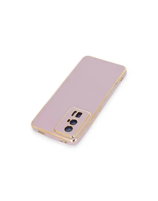 Xiaomi Poco F5 Pro Kılıf Volet Silikon - Mor