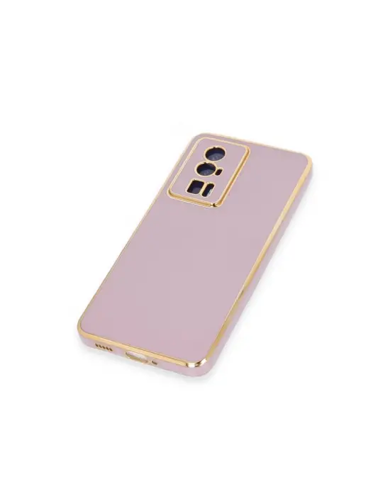 Xiaomi Poco F5 Pro Kılıf Volet Silikon - Mor