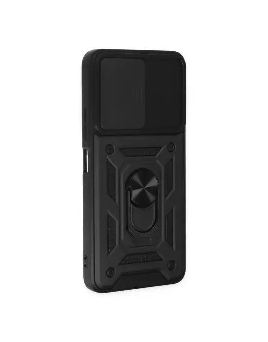 Xiaomi Poco X3 Gt Kılıf Pars Lens Yüzüklü Silikon - Siyah