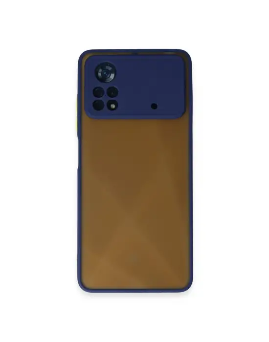 Xiaomi Poco X4 Pro 5g Kılıf Montreal Silikon Kapak - Lacivert