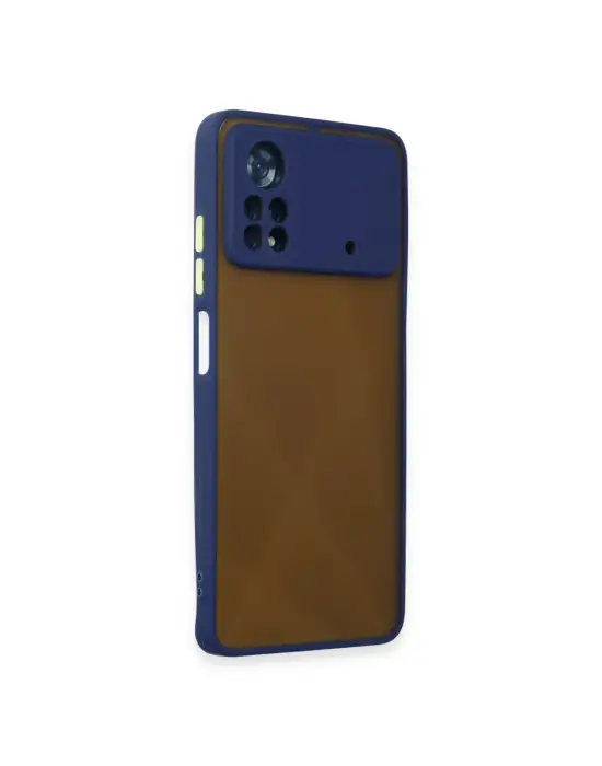 Xiaomi Poco X4 Pro 5g Kılıf Montreal Silikon Kapak - Lacivert