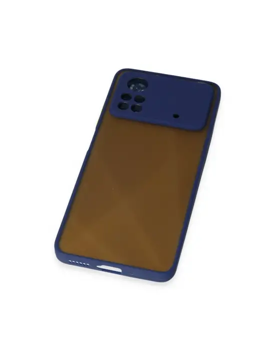 Xiaomi Poco X4 Pro 5g Kılıf Montreal Silikon Kapak - Lacivert
