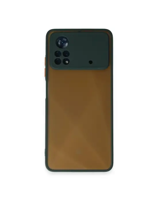Xiaomi Poco X4 Pro 5g Kılıf Montreal Silikon Kapak - Yeşil